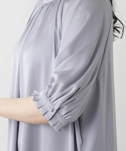 Leilian PLUS HOUSE / レリアンプラスハウス シャツ・ブラウス | ハイネックブラウス【BOURGE】 | 詳細16