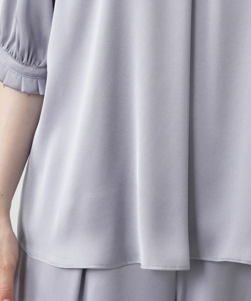 Leilian PLUS HOUSE / レリアンプラスハウス シャツ・ブラウス | ハイネックブラウス【BOURGE】 | 詳細17