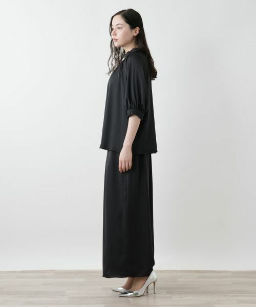 Leilian PLUS HOUSE / レリアンプラスハウス シャツ・ブラウス | ハイネックブラウス【BOURGE】 | 詳細2