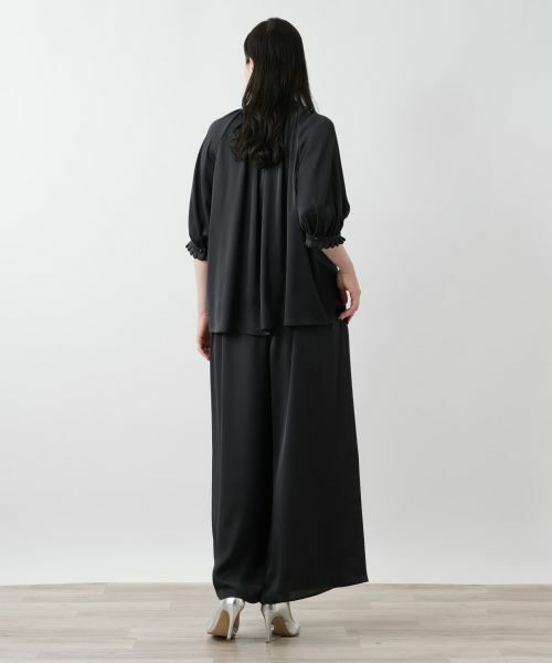 Leilian PLUS HOUSE / レリアンプラスハウス シャツ・ブラウス | ハイネックブラウス【BOURGE】 | 詳細3