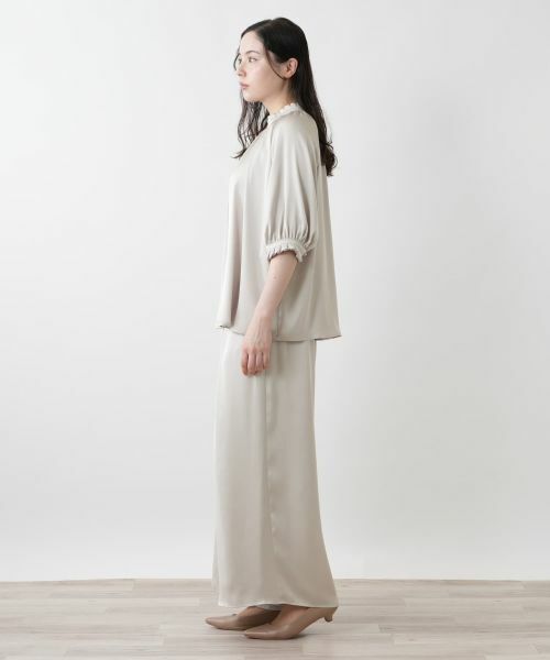 Leilian PLUS HOUSE / レリアンプラスハウス シャツ・ブラウス | ハイネックブラウス【BOURGE】 | 詳細5