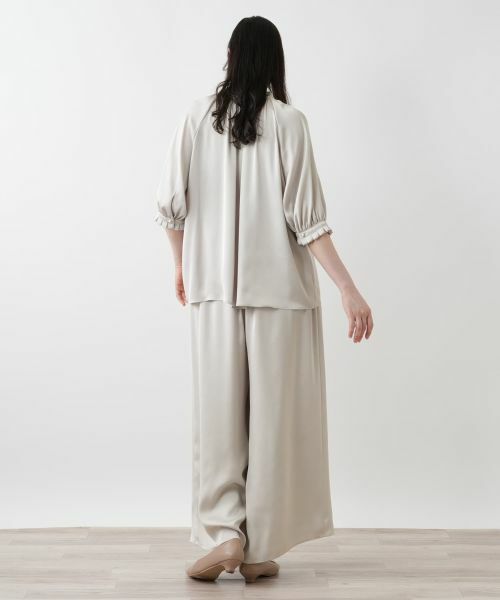 Leilian PLUS HOUSE / レリアンプラスハウス シャツ・ブラウス | ハイネックブラウス【BOURGE】 | 詳細6