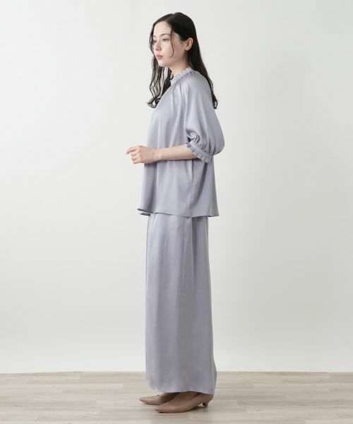 Leilian PLUS HOUSE / レリアンプラスハウス シャツ・ブラウス | ハイネックブラウス【BOURGE】 | 詳細8