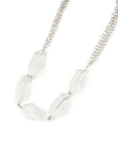 Leilian PLUS HOUSE / レリアンプラスハウス ネックレス・ペンダント・チョーカー | クリアモチーフショートネックレス