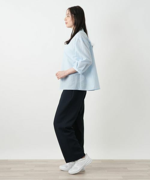 Leilian PLUS HOUSE / レリアンプラスハウス シャツ・ブラウス | メッシュブラウス【Leilian WHITE LABEL】 | 詳細6