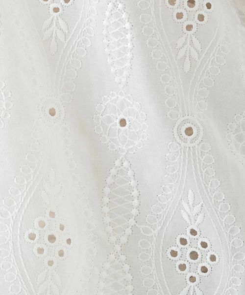 Leilian PLUS HOUSE / レリアンプラスハウス シャツ・ブラウス | カットワーク刺繍ブラウス【Leilian WHITE LABEL】 | 詳細12