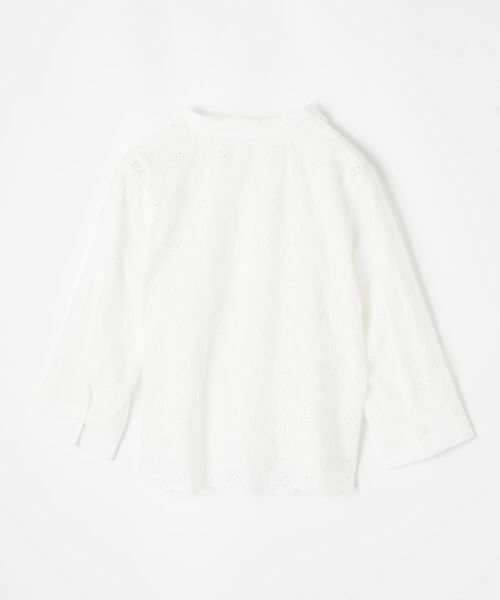Leilian PLUS HOUSE / レリアンプラスハウス シャツ・ブラウス | カットワーク刺繍ブラウス【Leilian WHITE LABEL】 | 詳細14