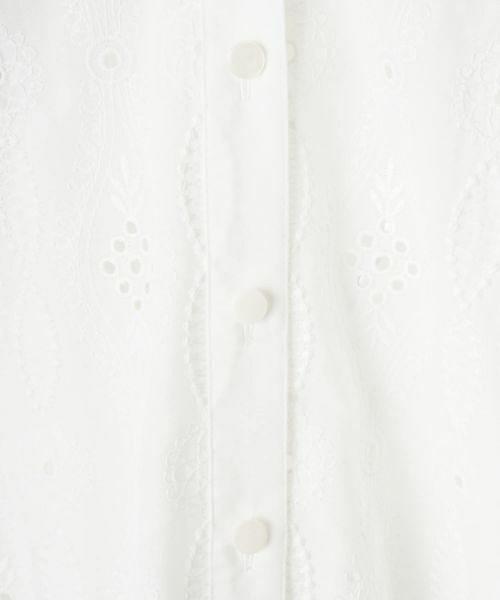 Leilian PLUS HOUSE / レリアンプラスハウス シャツ・ブラウス | カットワーク刺繍ブラウス【Leilian WHITE LABEL】 | 詳細16