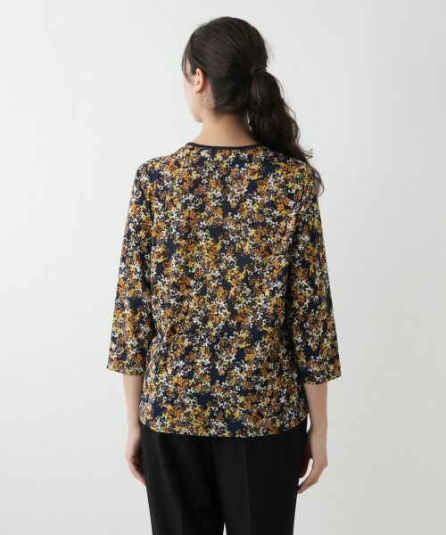 Leilian PLUS HOUSE / レリアンプラスハウス カットソー | プリントカットソー | 詳細12