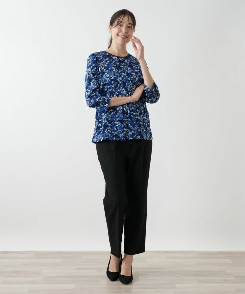 Leilian PLUS HOUSE / レリアンプラスハウス カットソー | プリントカットソー | 詳細4