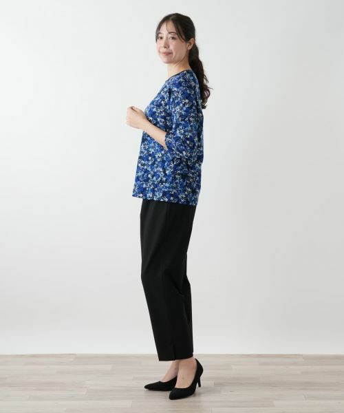 Leilian PLUS HOUSE / レリアンプラスハウス カットソー | プリントカットソー | 詳細5