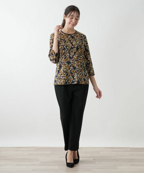 Leilian PLUS HOUSE / レリアンプラスハウス カットソー | プリントカットソー | 詳細7