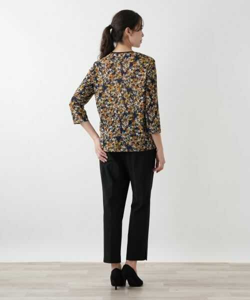 Leilian PLUS HOUSE / レリアンプラスハウス カットソー | プリントカットソー | 詳細9