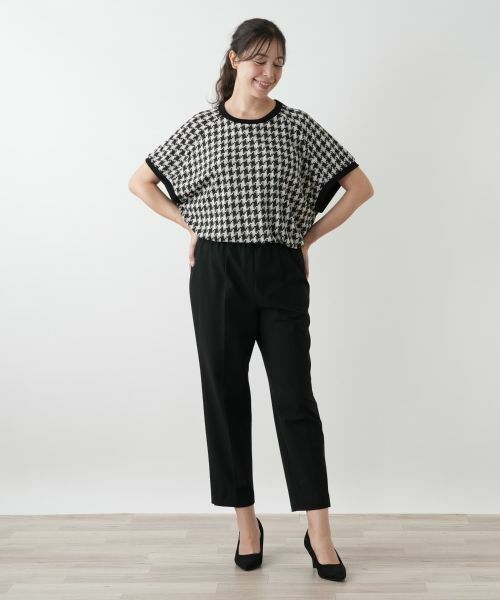 Leilian PLUS HOUSE / レリアンプラスハウス その他パンツ | ストレッチクロップドパンツ | 詳細4