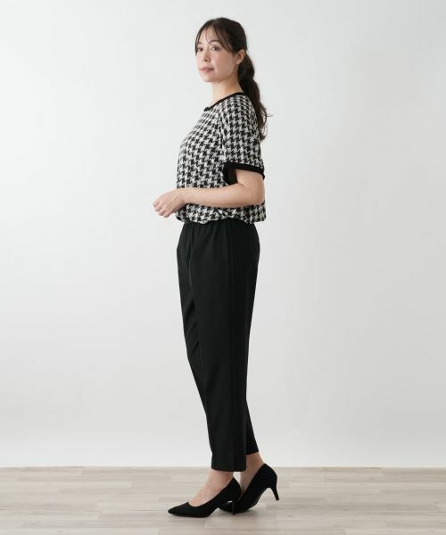 Leilian PLUS HOUSE / レリアンプラスハウス その他パンツ | ストレッチクロップドパンツ | 詳細5