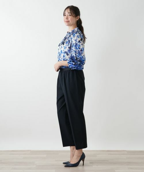 Leilian PLUS HOUSE / レリアンプラスハウス その他パンツ | ストレッチクロップドパンツ | 詳細8