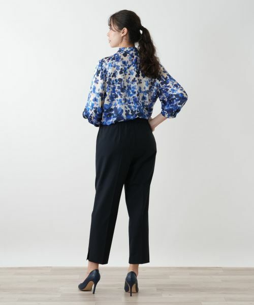 Leilian PLUS HOUSE / レリアンプラスハウス その他パンツ | ストレッチクロップドパンツ | 詳細9