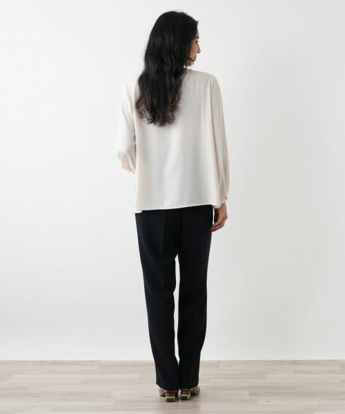 Leilian PLUS HOUSE / レリアンプラスハウス その他パンツ | ストレートストレッチパンツ | 詳細12