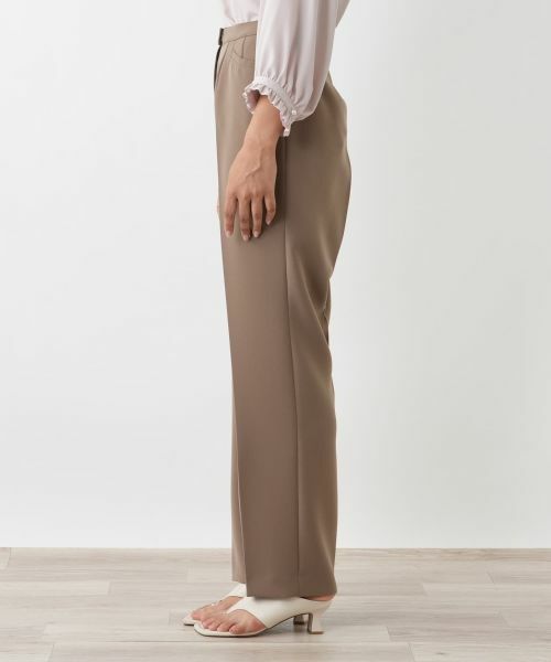 Leilian PLUS HOUSE / レリアンプラスハウス その他パンツ | ストレートストレッチパンツ | 詳細17