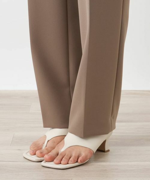 Leilian PLUS HOUSE / レリアンプラスハウス その他パンツ | ストレートストレッチパンツ | 詳細21