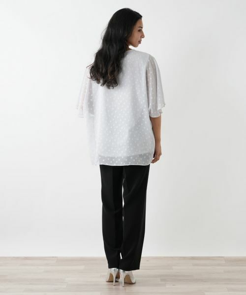 Leilian PLUS HOUSE / レリアンプラスハウス その他パンツ | ストレートストレッチパンツ | 詳細3