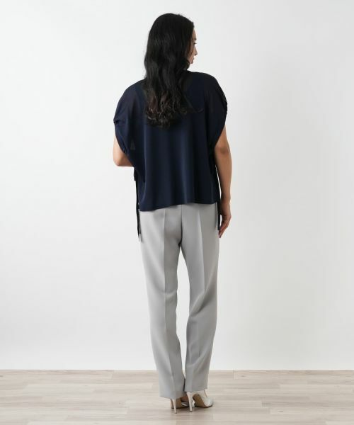 Leilian PLUS HOUSE / レリアンプラスハウス その他パンツ | ストレートストレッチパンツ | 詳細6