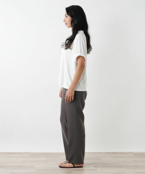 Leilian PLUS HOUSE / レリアンプラスハウス その他パンツ | ストレートストレッチパンツ | 詳細8