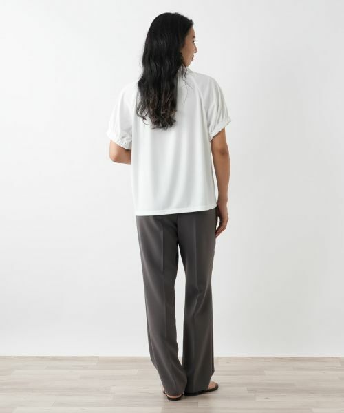 Leilian PLUS HOUSE / レリアンプラスハウス その他パンツ | ストレートストレッチパンツ | 詳細9