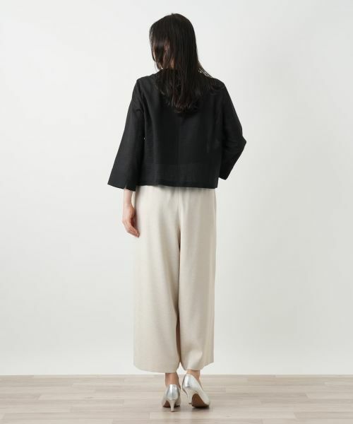 Leilian PLUS HOUSE / レリアンプラスハウス シャツ・ブラウス | 【店舗人気】クロップドブラウス【Leilian WHITE LABEL】 | 詳細6