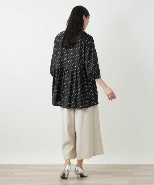 Leilian PLUS HOUSE / レリアンプラスハウス シャツ・ブラウス | 【店舗人気】スタンドカラーブラウス【Leilian WHITE LABEL】 | 詳細6