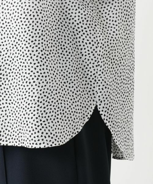 Leilian PLUS HOUSE / レリアンプラスハウス シャツ・ブラウス | プリントブラウス【Leilian WHITE LABEL】 | 詳細13