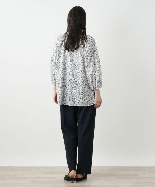 Leilian PLUS HOUSE / レリアンプラスハウス シャツ・ブラウス | プリントブラウス【Leilian WHITE LABEL】 | 詳細6