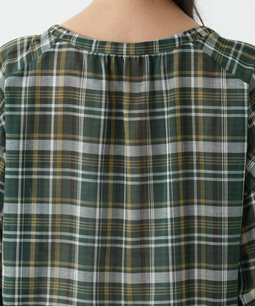 Leilian PLUS HOUSE / レリアンプラスハウス シャツ・ブラウス | チェックフレアブラウス | 詳細11