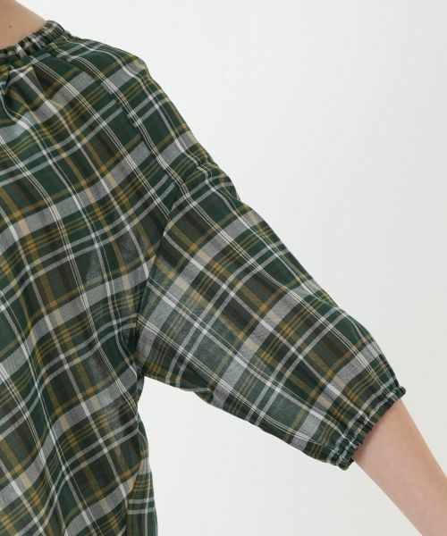 Leilian PLUS HOUSE / レリアンプラスハウス シャツ・ブラウス | チェックフレアブラウス | 詳細12