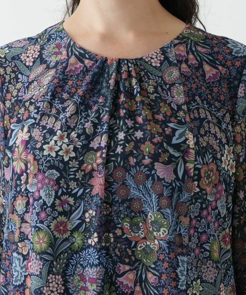 Leilian PLUS HOUSE / レリアンプラスハウス ドレス | プリントフレアワンピース【BINDA】 | 詳細10