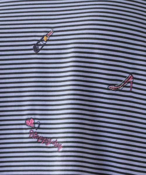 Leilian PLUS HOUSE / レリアンプラスハウス カットソー | 刺繍ボーダーカットソー | 詳細17