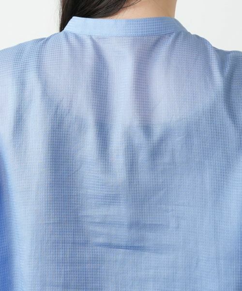 Leilian PLUS HOUSE / レリアンプラスハウス シャツ・ブラウス | スタンドカラーブラウス【Leilian WHITE LABEL】 | 詳細11