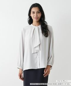 Leilian PLUS HOUSE / レリアンプラスハウス シャツ・ブラウス | ドレープブラウス