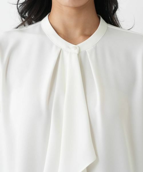 Leilian PLUS HOUSE / レリアンプラスハウス シャツ・ブラウス | ドレープブラウス | 詳細13
