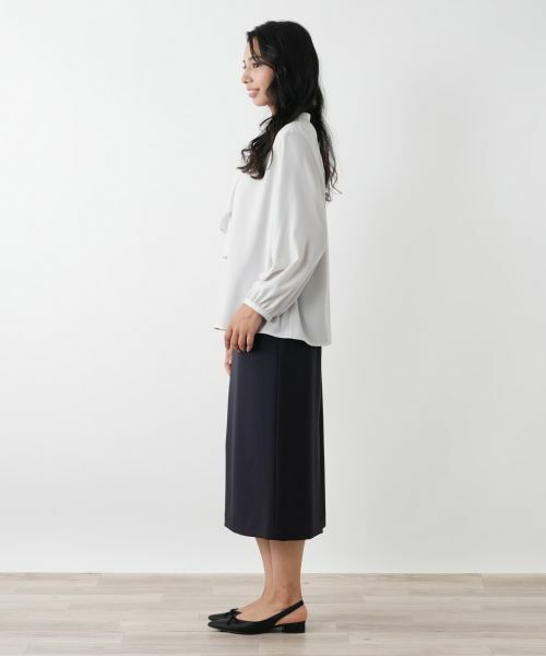 Leilian PLUS HOUSE / レリアンプラスハウス シャツ・ブラウス | ドレープブラウス | 詳細5