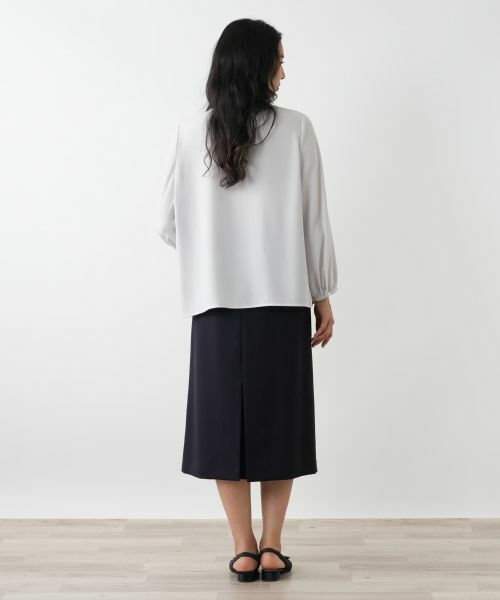 Leilian PLUS HOUSE / レリアンプラスハウス シャツ・ブラウス | ドレープブラウス | 詳細6