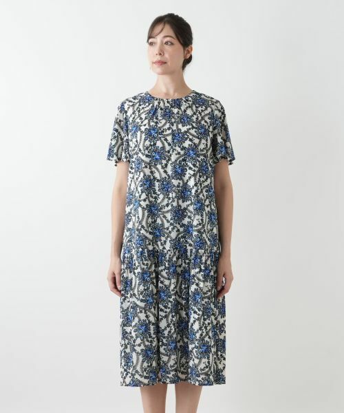 Leilian PLUS HOUSE / レリアンプラスハウス ドレス | プリントフレアワンピース | 詳細7