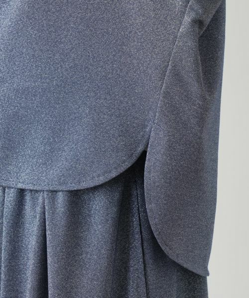 Leilian PLUS HOUSE / レリアンプラスハウス カットソー | ラメタックスリーブカットソー | 詳細11