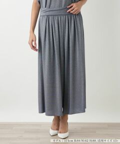 Leilian PLUS HOUSE / レリアンプラスハウス その他パンツ | ラメワイドパンツ