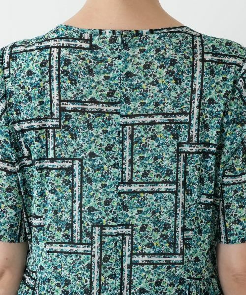 Leilian PLUS HOUSE / レリアンプラスハウス ドレス | フラワー柄フレアワンピース | 詳細11