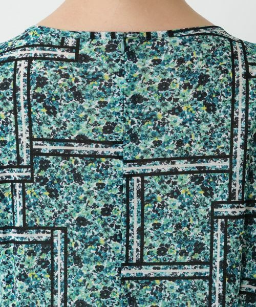 Leilian PLUS HOUSE / レリアンプラスハウス ドレス | フラワー柄フレアワンピース | 詳細12