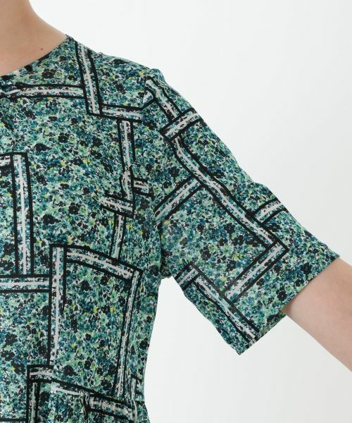 Leilian PLUS HOUSE / レリアンプラスハウス ドレス | フラワー柄フレアワンピース | 詳細13