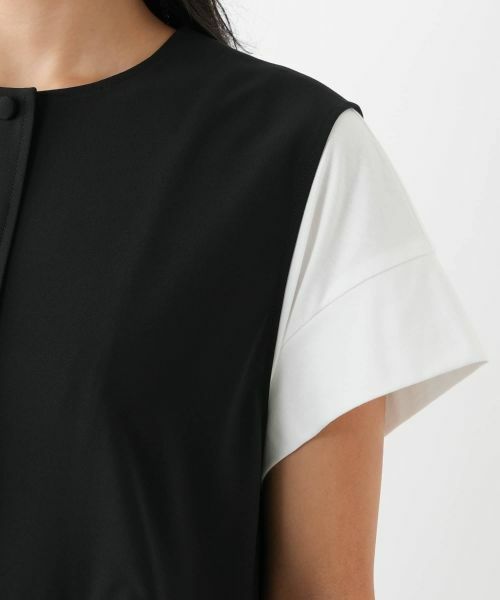 Leilian PLUS HOUSE / レリアンプラスハウス テーラードジャケット | フレアベスト | 詳細12