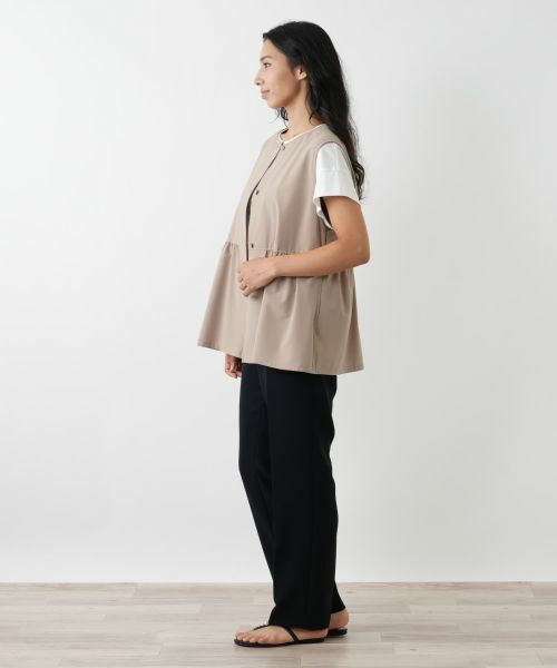 Leilian PLUS HOUSE / レリアンプラスハウス テーラードジャケット | フレアベスト | 詳細2