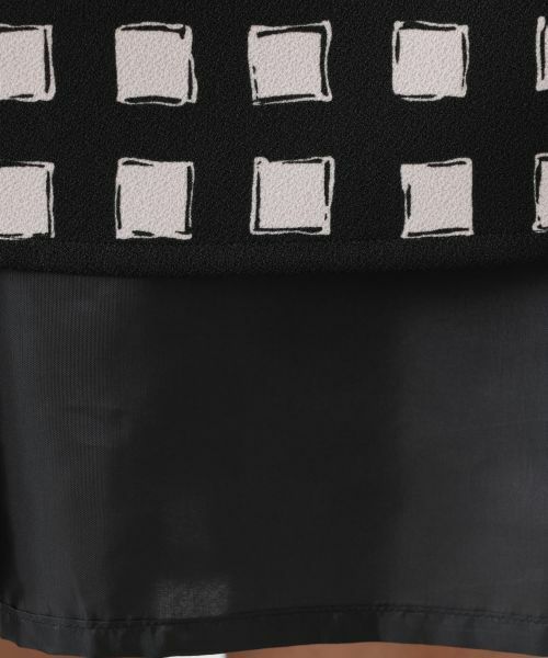 Leilian PLUS HOUSE / レリアンプラスハウス ドレス | 格子柄フレアワンピース | 詳細13